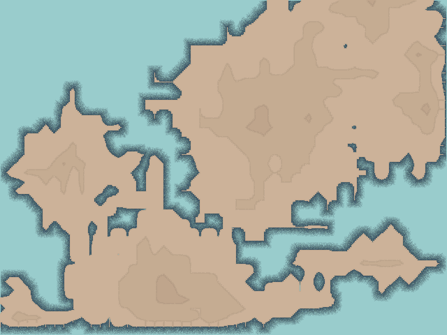 (4) - messed up island after heavy interpolation
