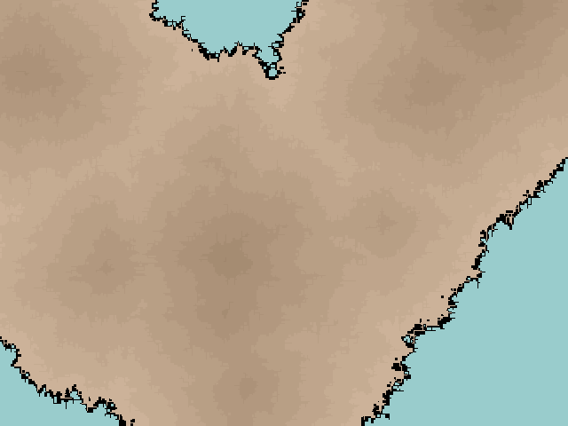 (3) - ocean shore line artifacts